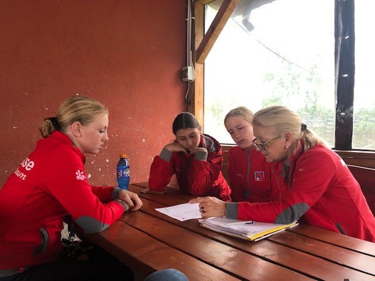 Das Schweizer Team ist voll motiviert und bereitet sich intensiv auf die kommenden Tage vor (Bild: Dagmar Bona).