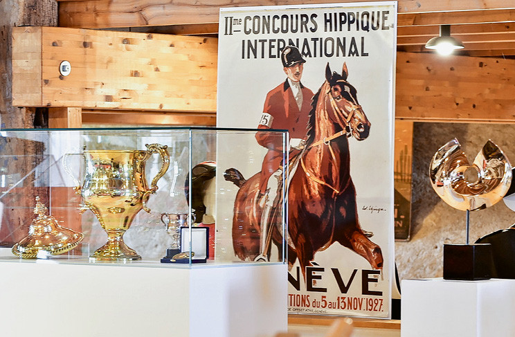 L’exposition temporaire au Musée du Cheval à La Sarraz: 120 ans de sports équestres en Suisse.  |  Musée du Cheval/Mania Ceccarini