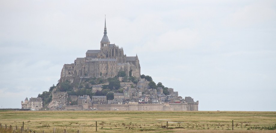 Der Mont Saint-Michel – hier führte die Endurancestrecke durch.