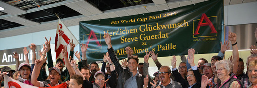 Weltcup-Final Sieg durch Steve Guerdat und Albführen’s Paille