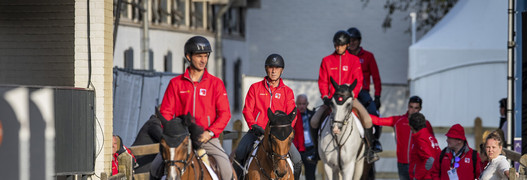 Ces quatre cavaliers de saut défendront les couleurs de la Suisse au CE de Rotterdam
