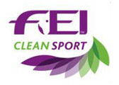 Das Bild zeigt das Logo der FEI App Clean Sport