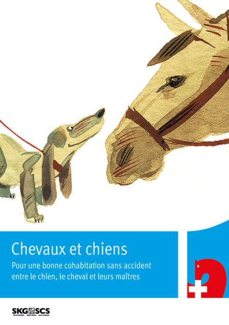 Page titre de la brochure chiens et chevaux