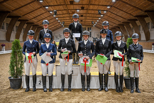 Alle Teilnehmerinnen des Swiss Juniors Cup Kat. GA  (Bild: Evelyne Gfeller)