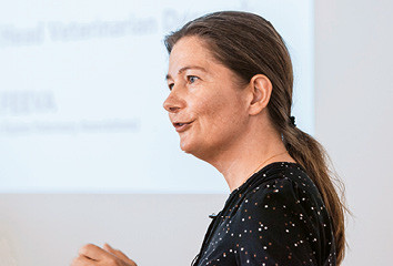 Mette Uldahl, die Leiterin der dänischen Studie über Maulverletzungen bei Turnierpferden. Foto: Cornelia Heimgartner