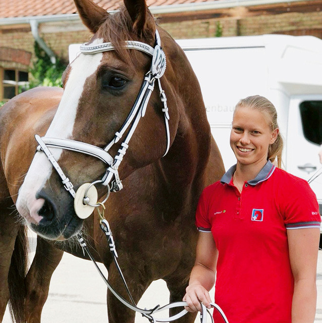 Keep Cool III est le cheval favori de Nadja Büttiker, il lui donne le plus d’assurance pour effectuer sa Kür.