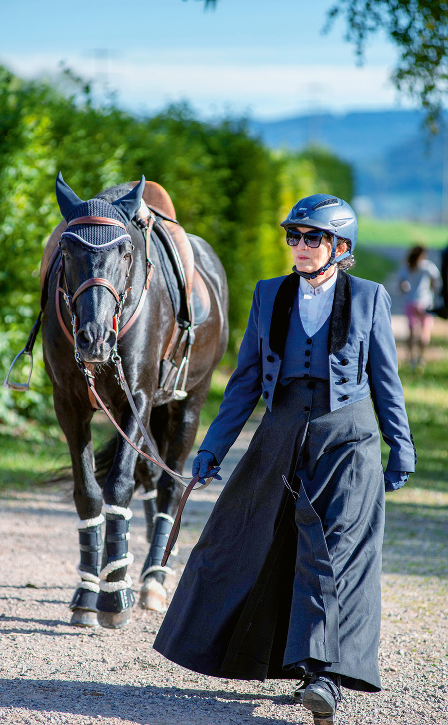 Katja Weis begleitet die Schweizer Working-Equitation-Szene seit ihren Anfängen. (Foto: A. Heimgartner)