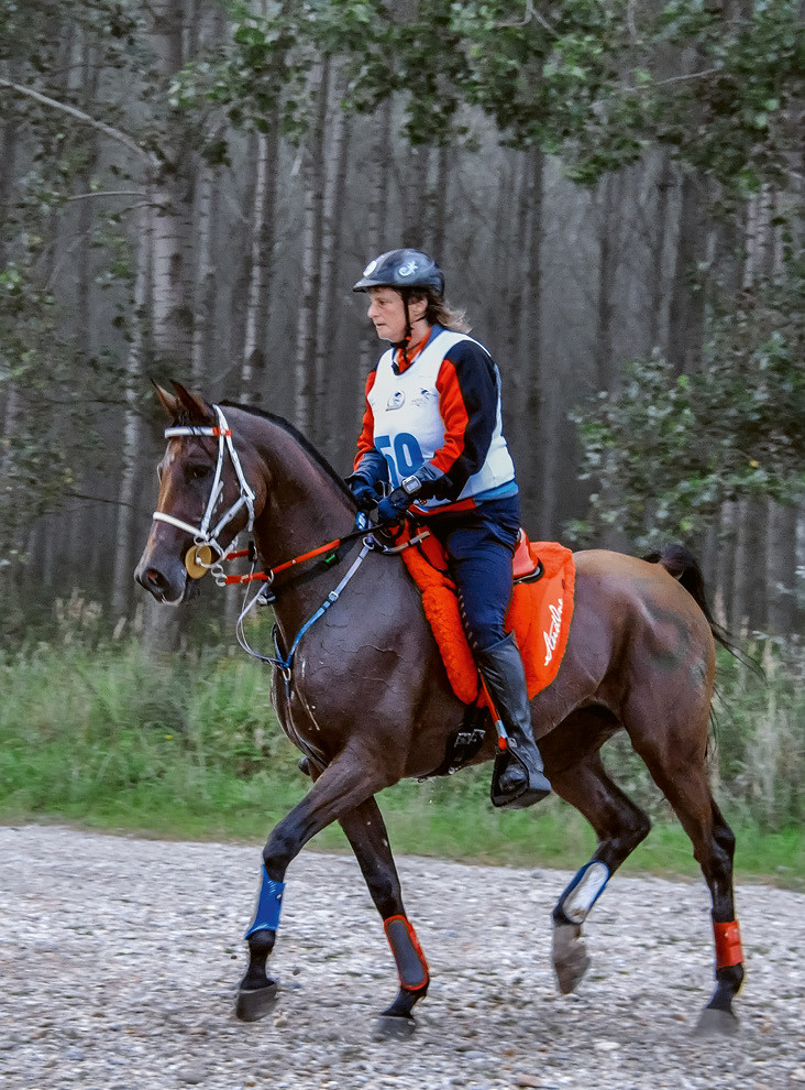 Sportchefin Gaby von Felten war und ist selbst als Reiterin erfolgreich. © Claudia Spitz