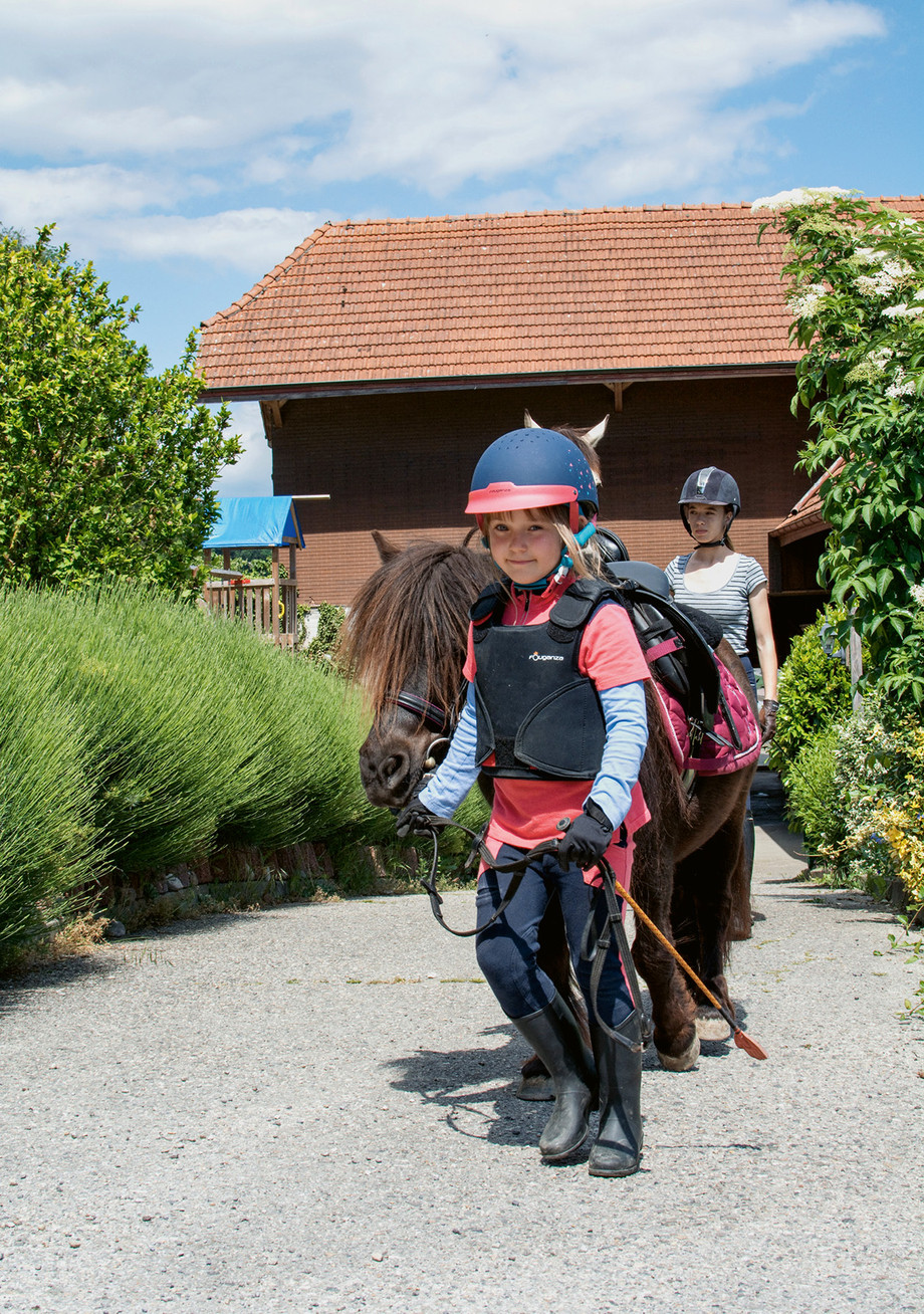 Endlich wieder strahlende Kindergesichter auf dem Ponyhof!  ©SVPS/C.Heimgartner