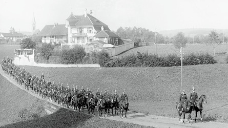 De Bière à Aarau à cheval