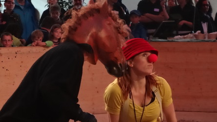 PFERD 2015: Ein Clown, ein Pferd und ein über­dimensionaler Brevet-Ordner