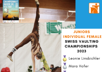 Championne Suisse Juniors Dames (individuel) : Leonie Linsbichler